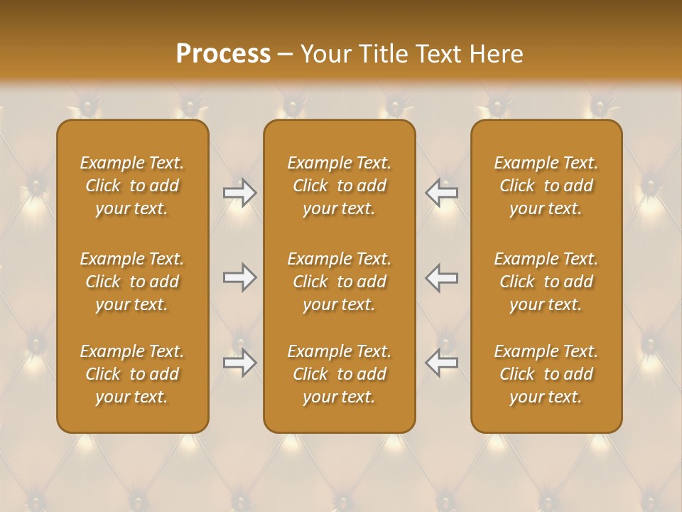Gold Decoration Classic PowerPoint Template