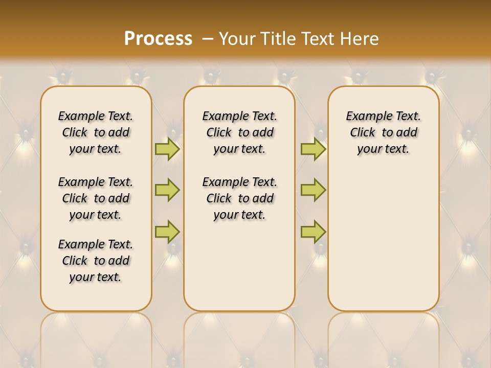 Gold Decoration Classic PowerPoint Template