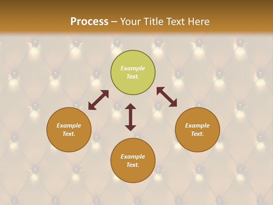 Gold Decoration Classic PowerPoint Template