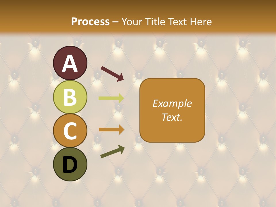 Gold Decoration Classic PowerPoint Template