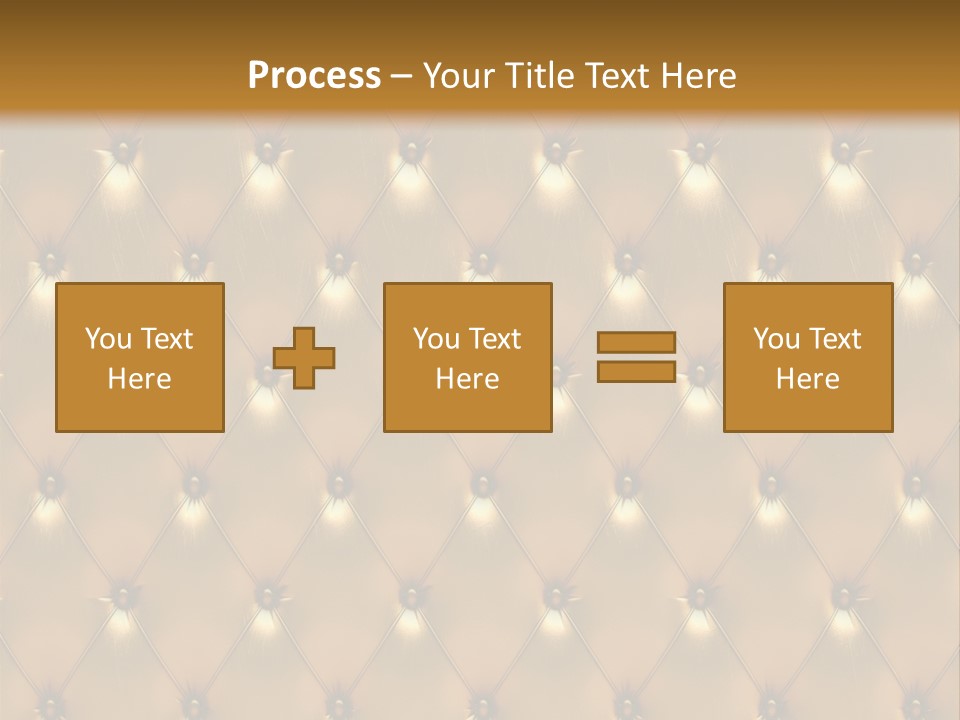 Gold Decoration Classic PowerPoint Template
