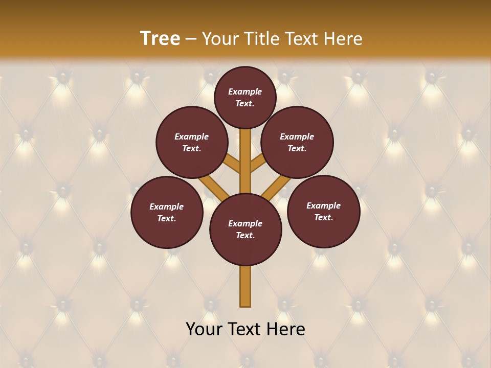 Gold Decoration Classic PowerPoint Template