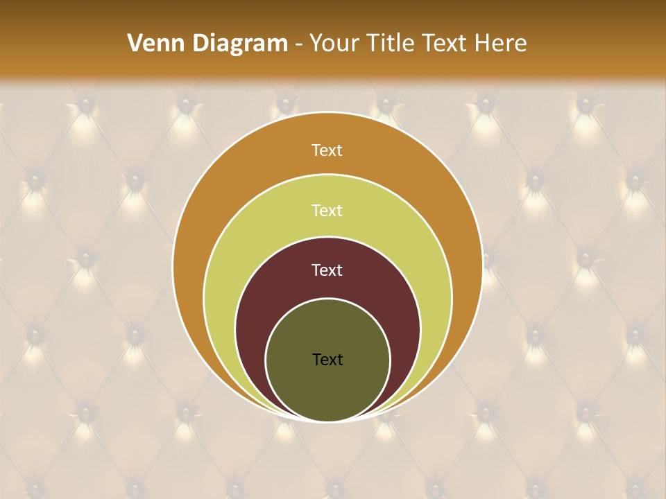 Gold Decoration Classic PowerPoint Template