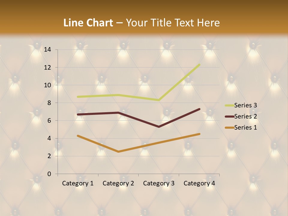 Gold Decoration Classic PowerPoint Template