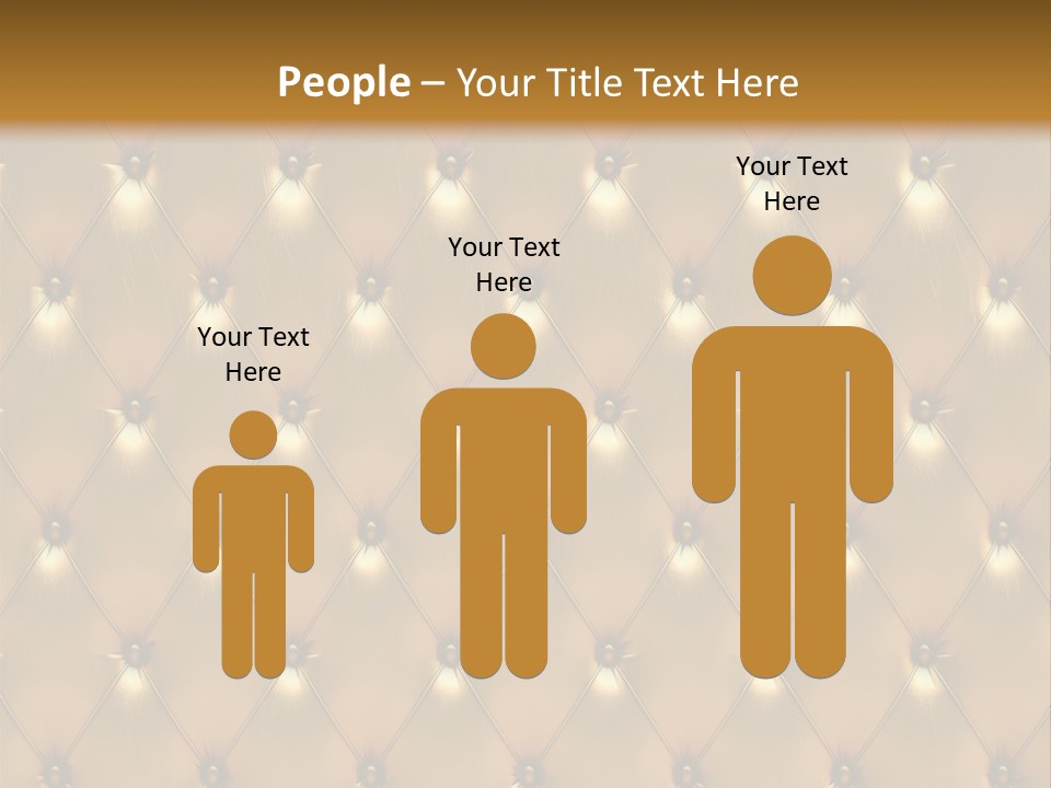 Gold Decoration Classic PowerPoint Template