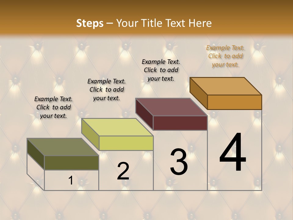 Gold Decoration Classic PowerPoint Template