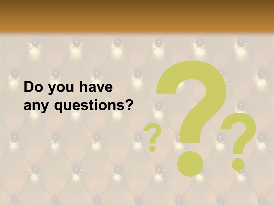 Gold Decoration Classic PowerPoint Template