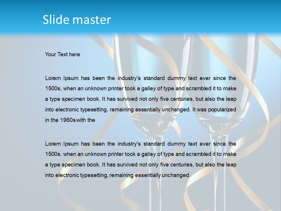 Ball Objects Celebrate PowerPoint Template