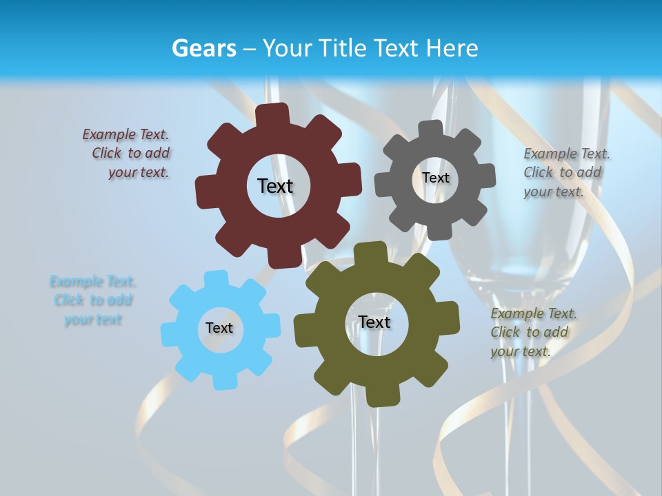 Ball Objects Celebrate PowerPoint Template