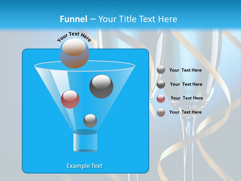 Ball Objects Celebrate PowerPoint Template