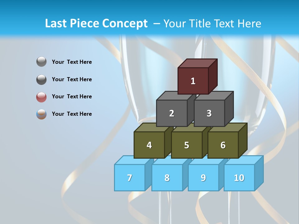 Ball Objects Celebrate PowerPoint Template