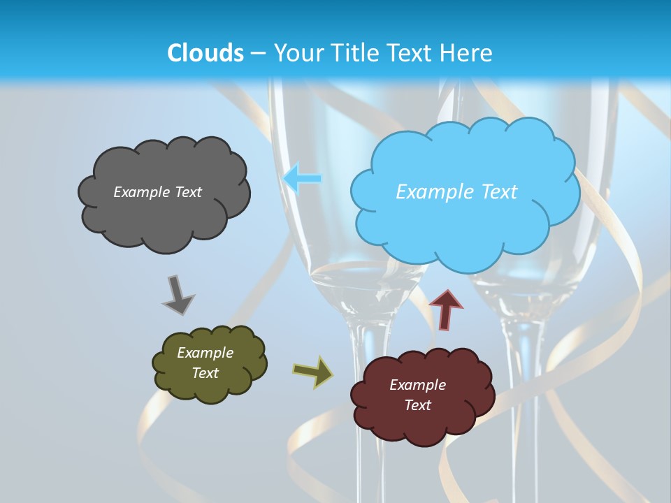 Ball Objects Celebrate PowerPoint Template