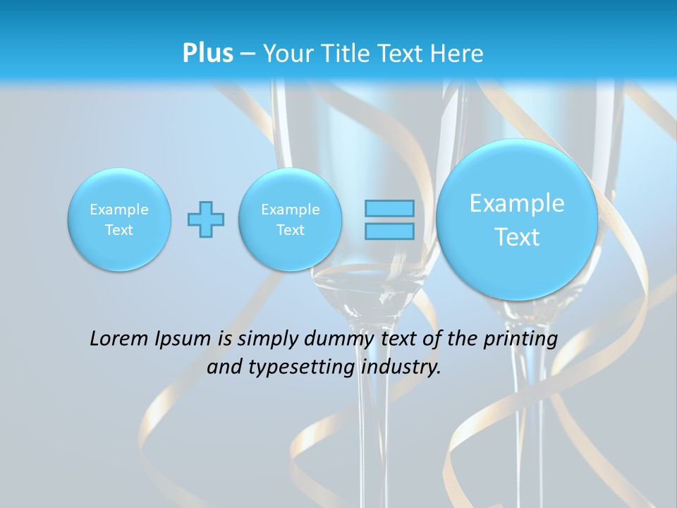 Ball Objects Celebrate PowerPoint Template