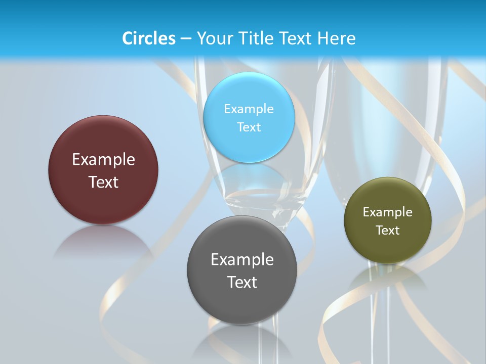 Ball Objects Celebrate PowerPoint Template