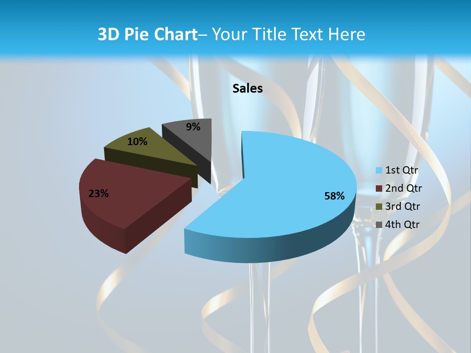 Ball Objects Celebrate PowerPoint Template