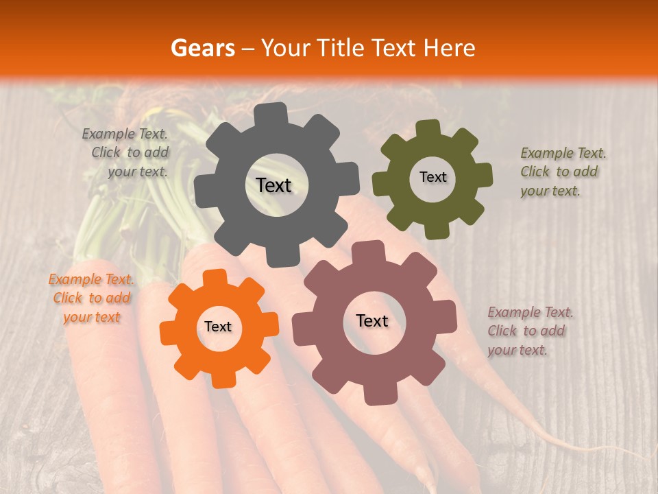 Organic Natural Vegetarian PowerPoint Template