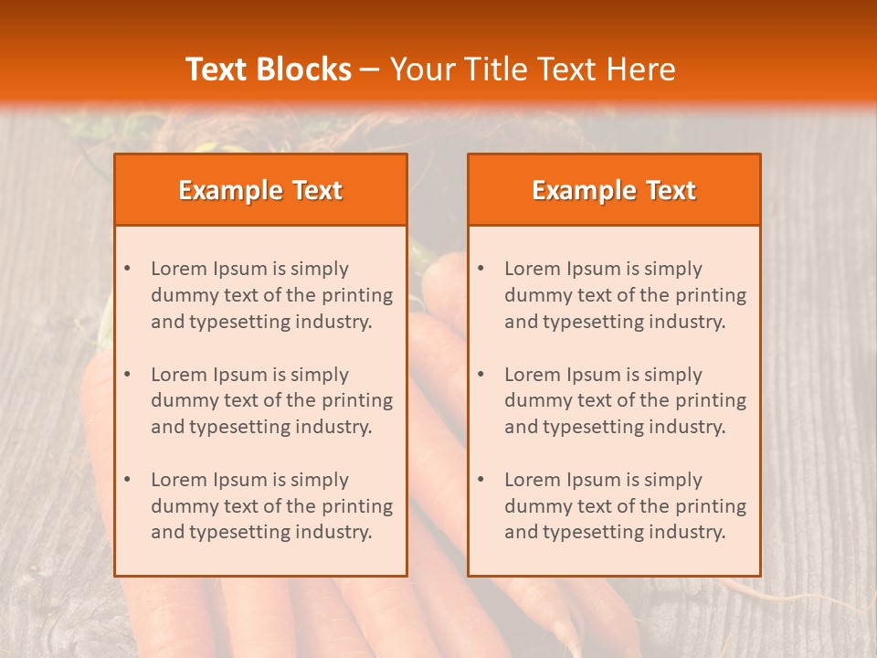 Organic Natural Vegetarian PowerPoint Template