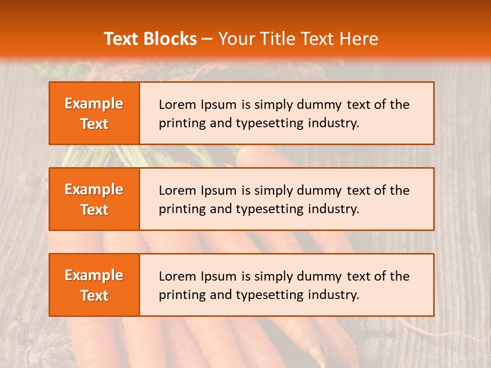 Organic Natural Vegetarian PowerPoint Template