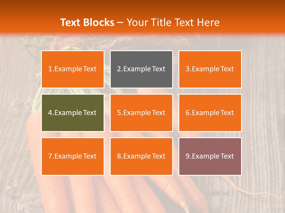 Organic Natural Vegetarian PowerPoint Template