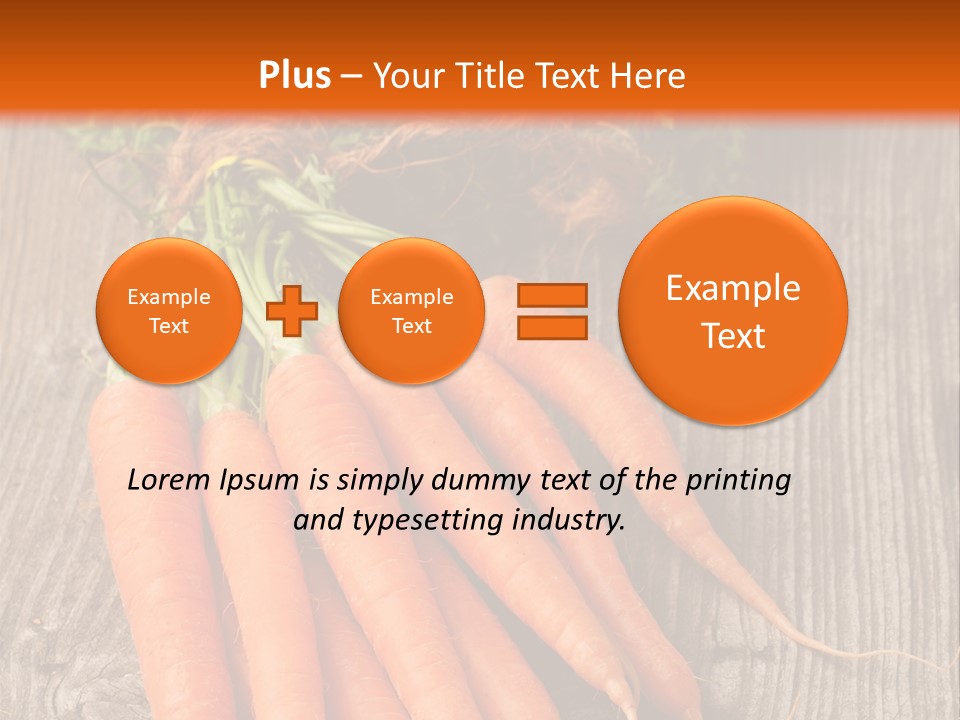Organic Natural Vegetarian PowerPoint Template