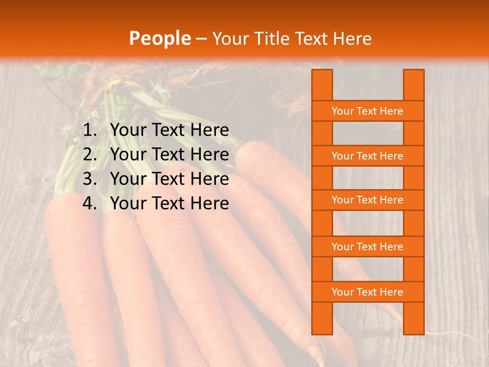 Organic Natural Vegetarian PowerPoint Template