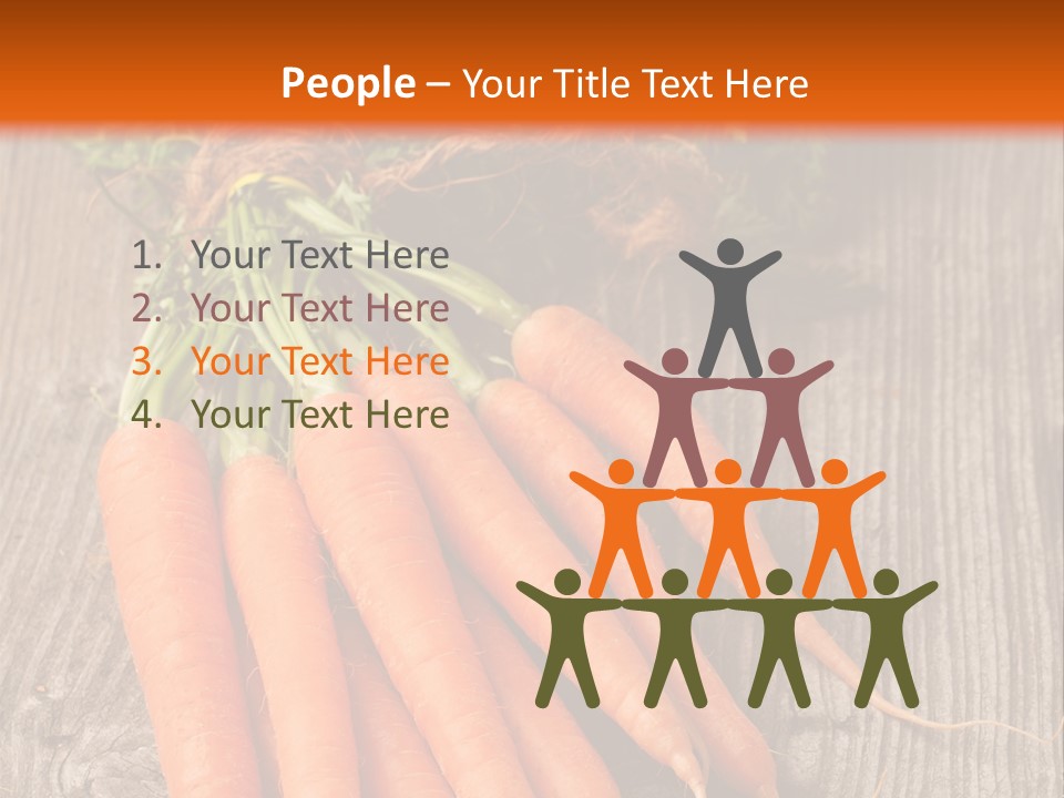 Organic Natural Vegetarian PowerPoint Template