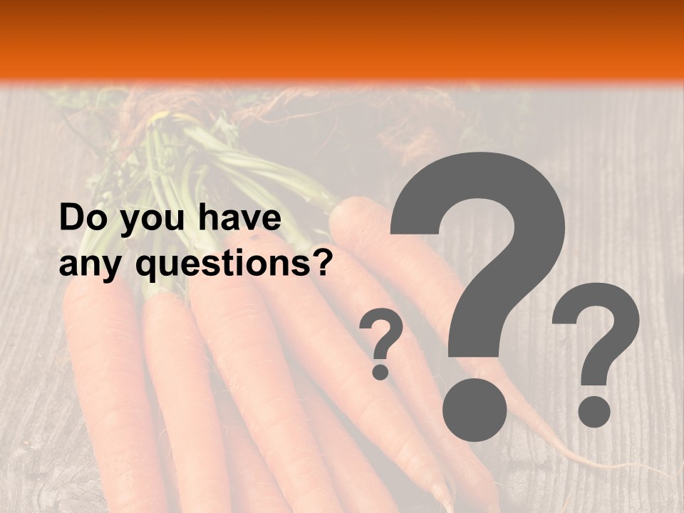 Organic Natural Vegetarian PowerPoint Template