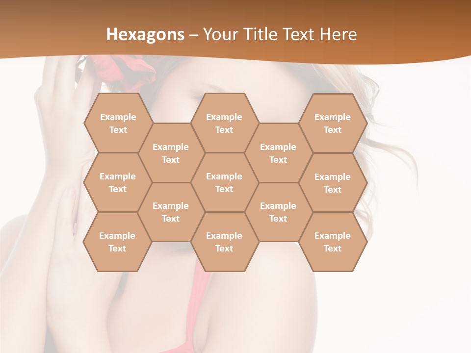 Happiness Studio Girl PowerPoint Template