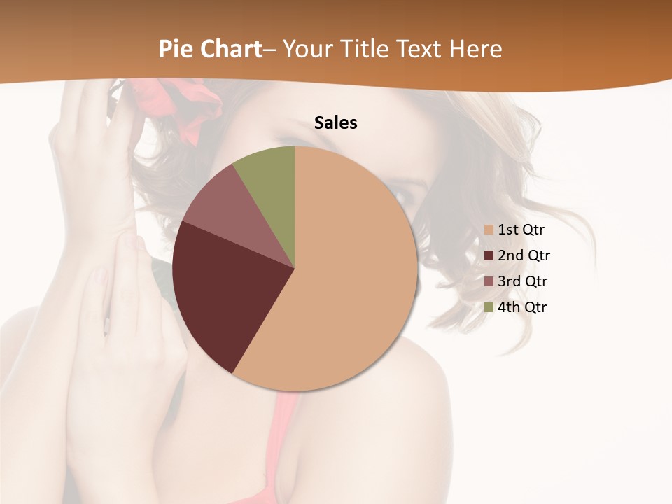 Happiness Studio Girl PowerPoint Template