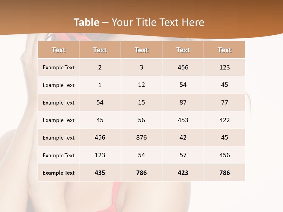 Happiness Studio Girl PowerPoint Template