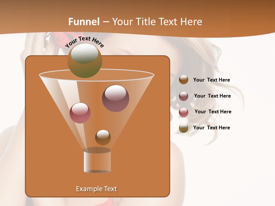 Happiness Studio Girl PowerPoint Template