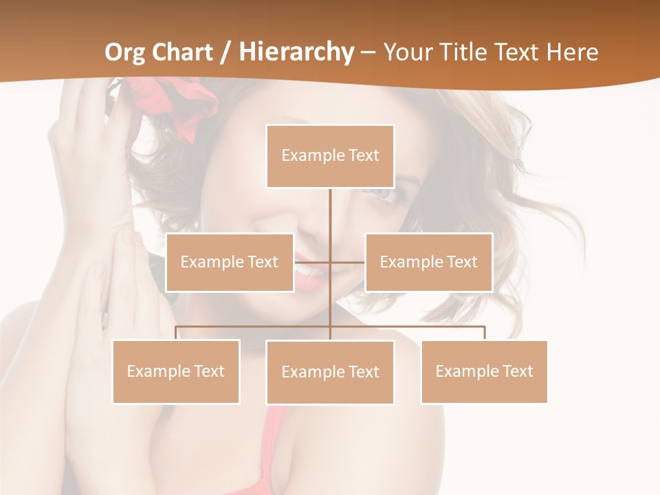 Happiness Studio Girl PowerPoint Template