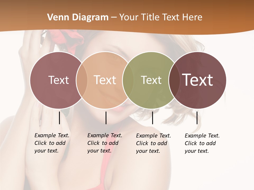 Happiness Studio Girl PowerPoint Template