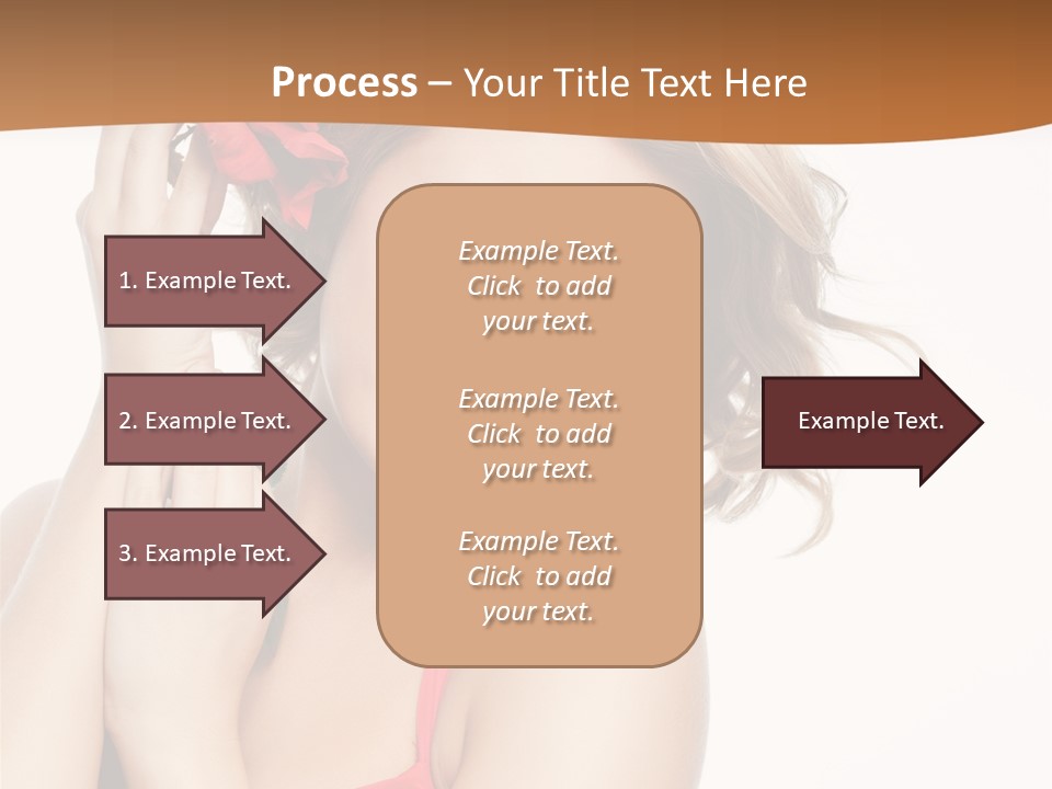 Happiness Studio Girl PowerPoint Template