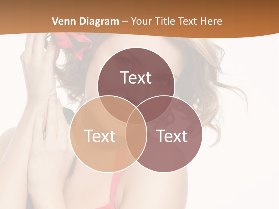 Happiness Studio Girl PowerPoint Template