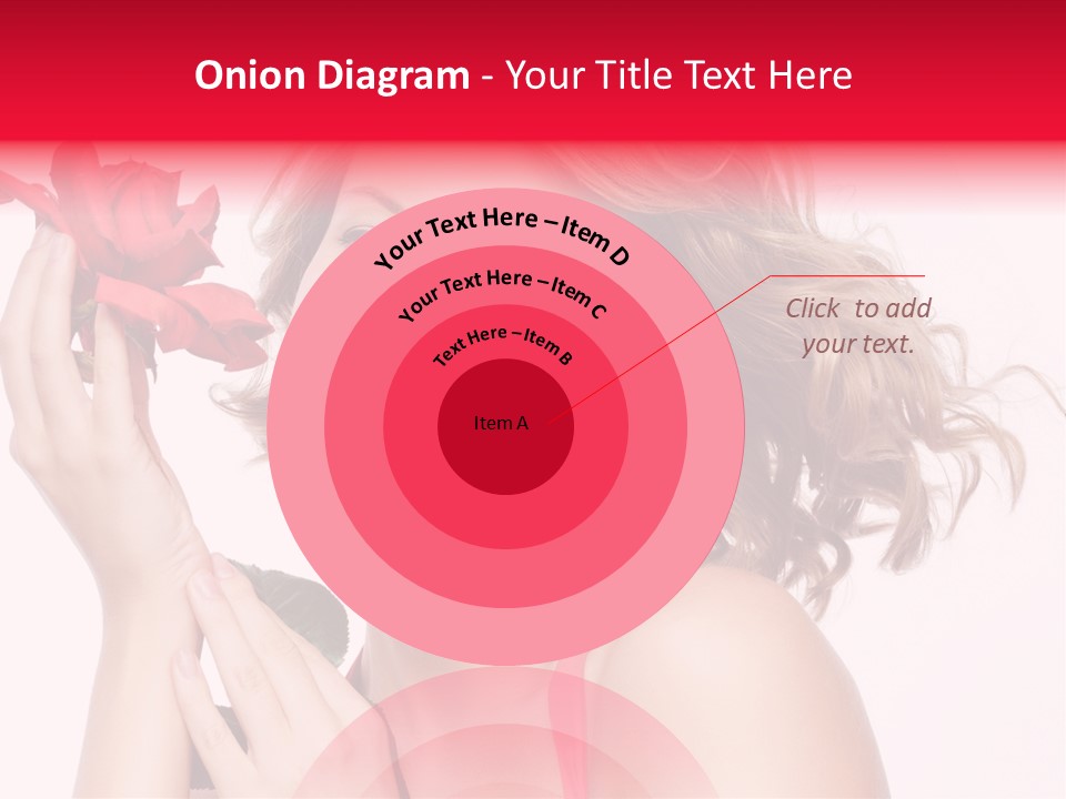 Girl Beautiful Woman PowerPoint Template