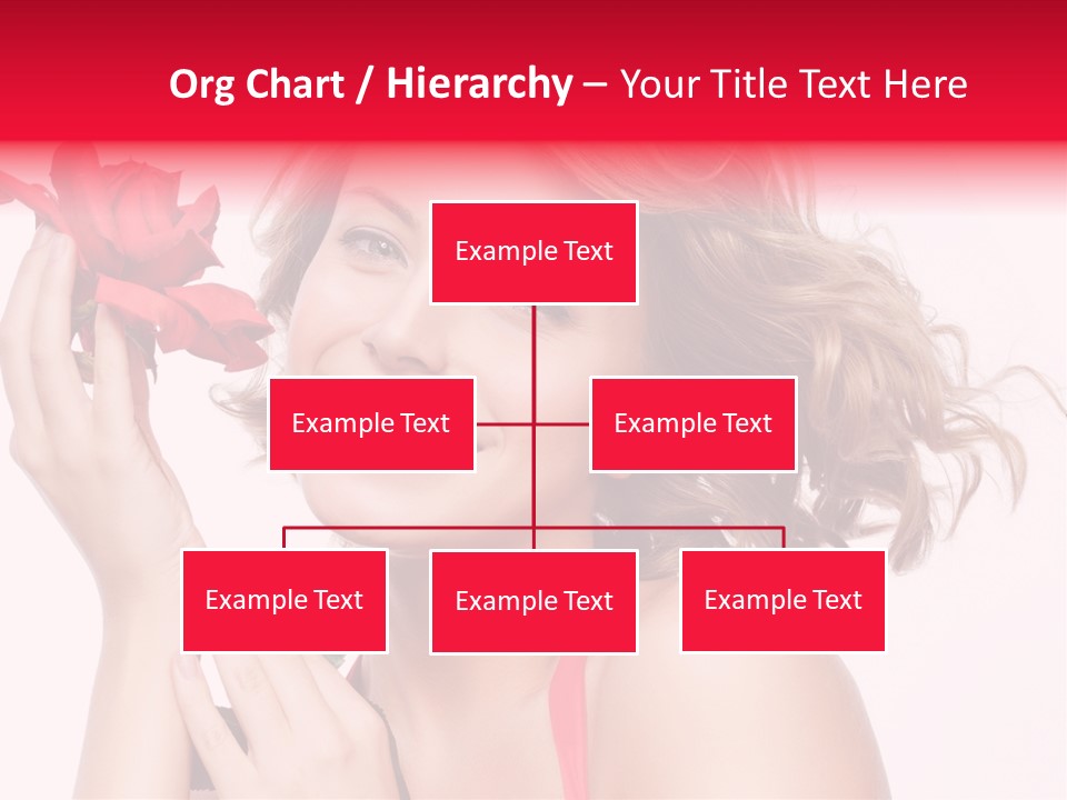 Girl Beautiful Woman PowerPoint Template