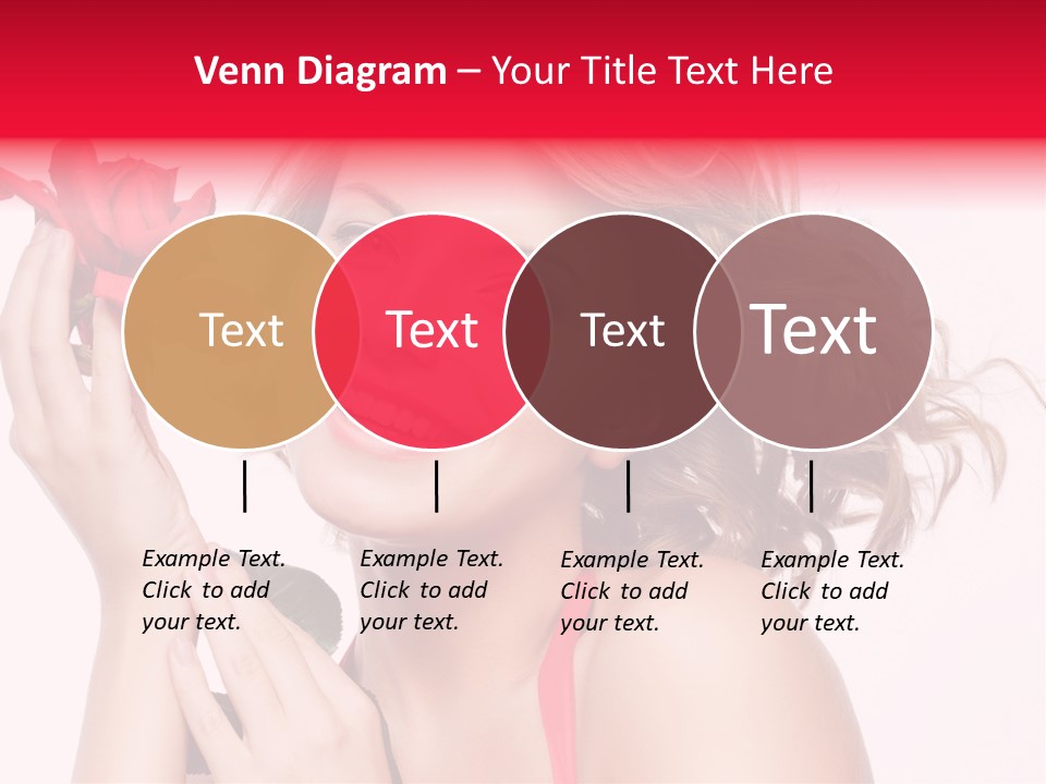 Girl Beautiful Woman PowerPoint Template