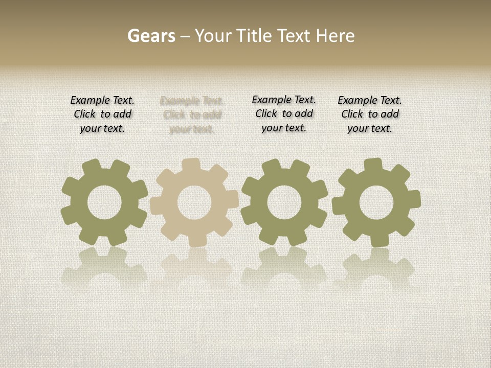 Empty Textured Scrap PowerPoint Template