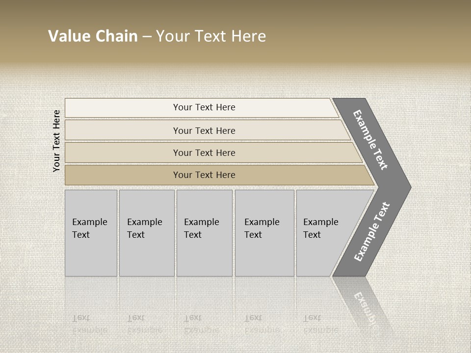 Empty Textured Scrap PowerPoint Template