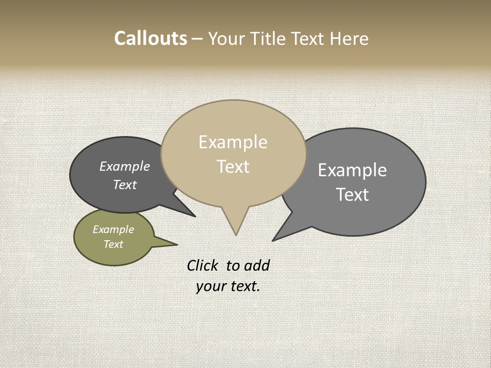 Empty Textured Scrap PowerPoint Template