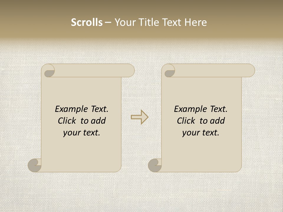 Empty Textured Scrap PowerPoint Template