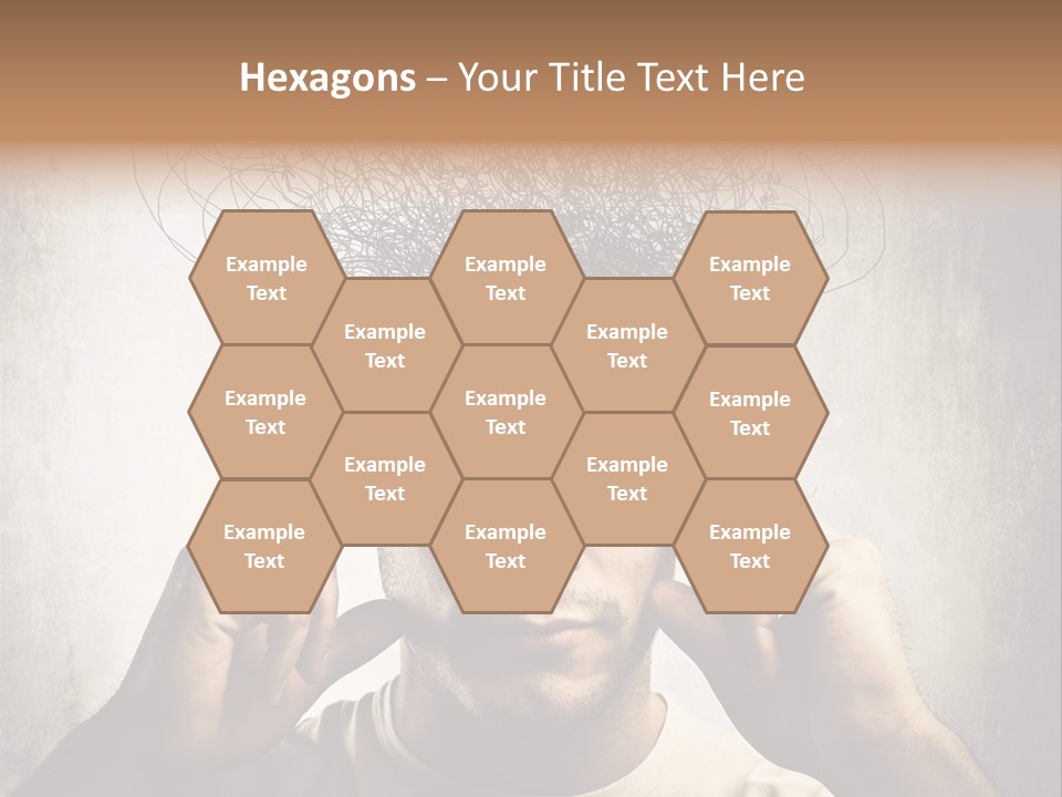 Headache Mess Tired PowerPoint Template