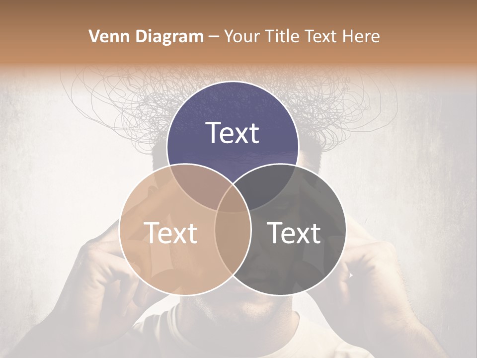 Headache Mess Tired PowerPoint Template