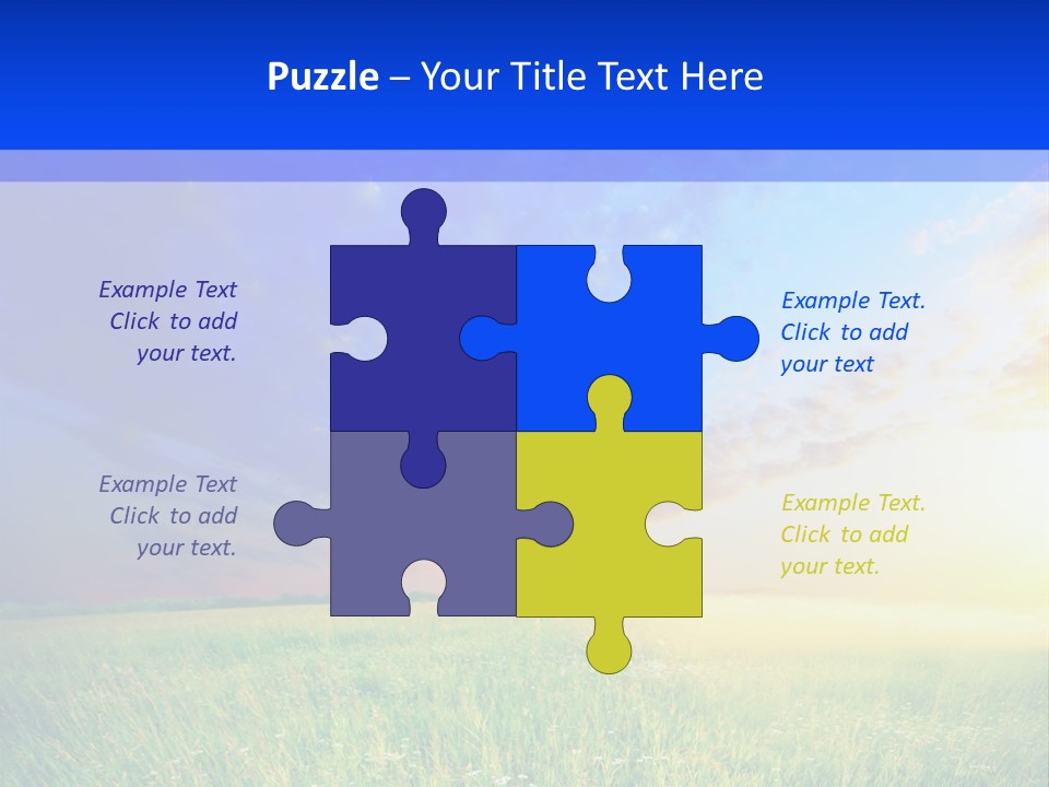 Sunlight Descriptive Backgrounds PowerPoint Template