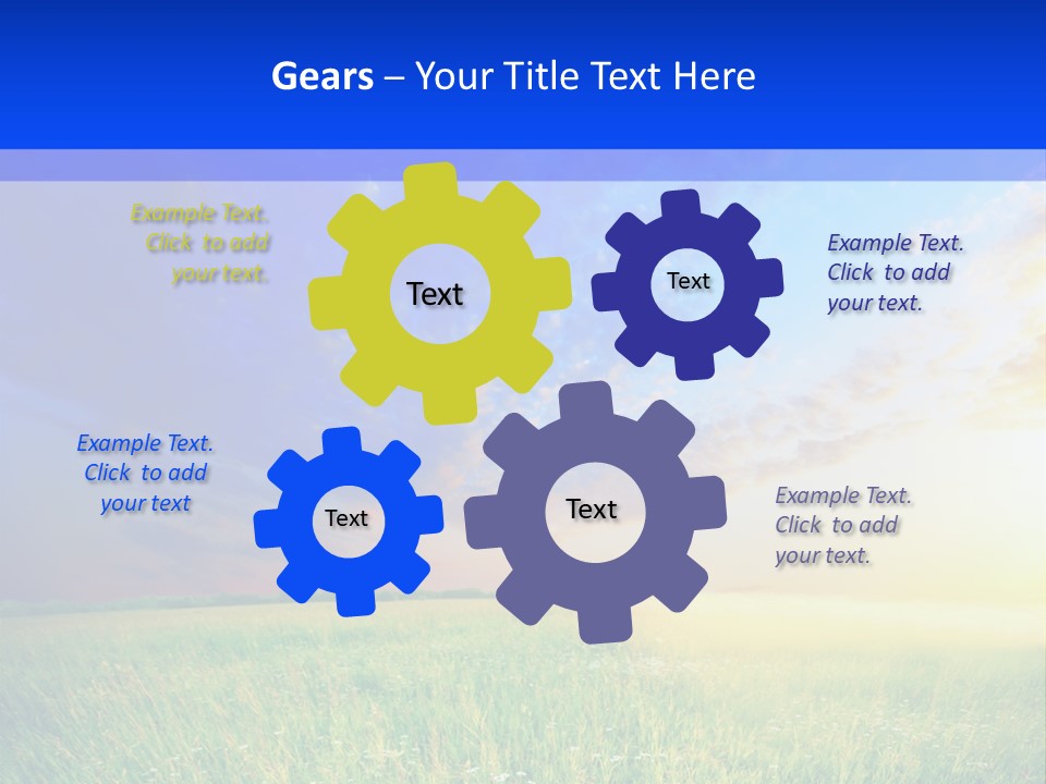 Sunlight Descriptive Backgrounds PowerPoint Template