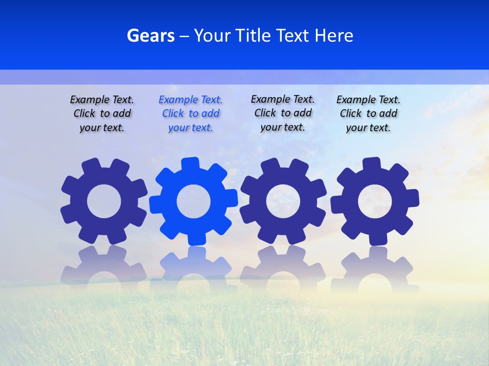 Sunlight Descriptive Backgrounds PowerPoint Template