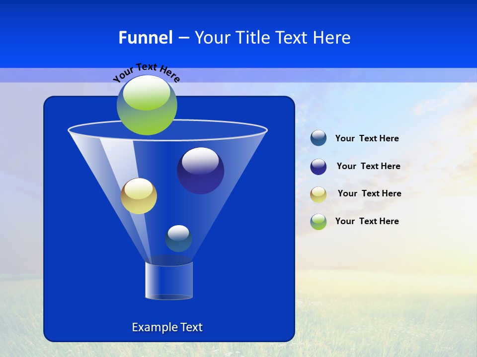 Sunlight Descriptive Backgrounds PowerPoint Template