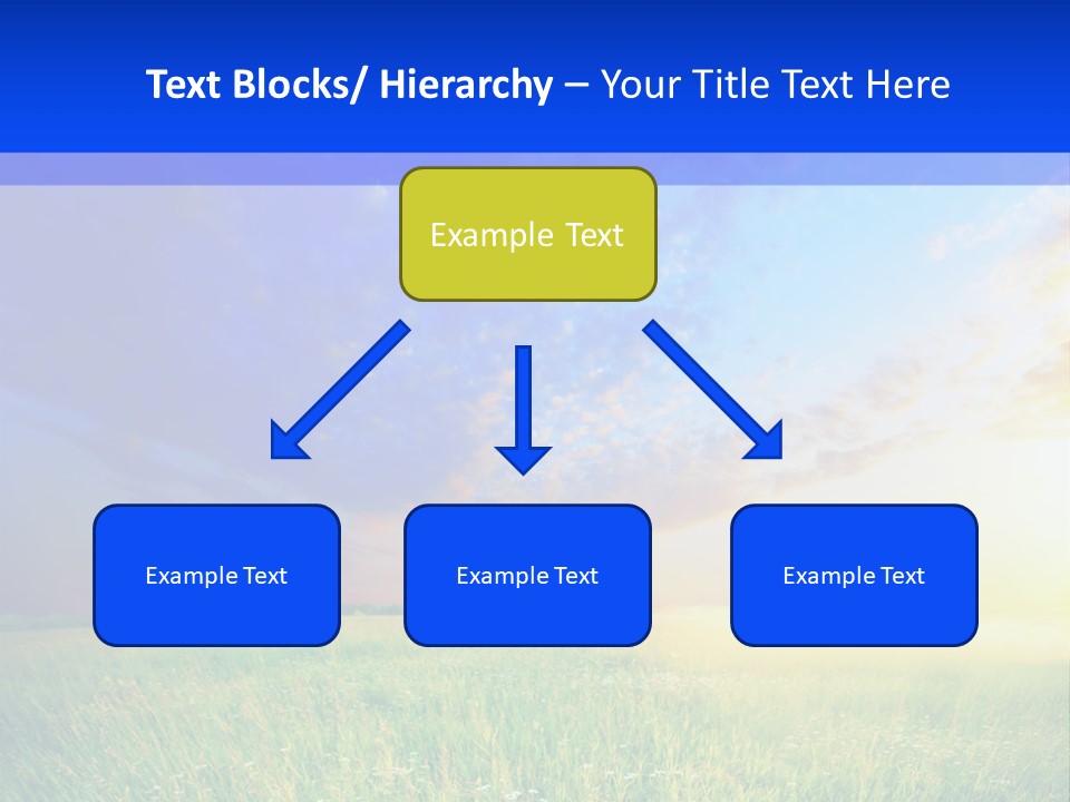 Sunlight Descriptive Backgrounds PowerPoint Template
