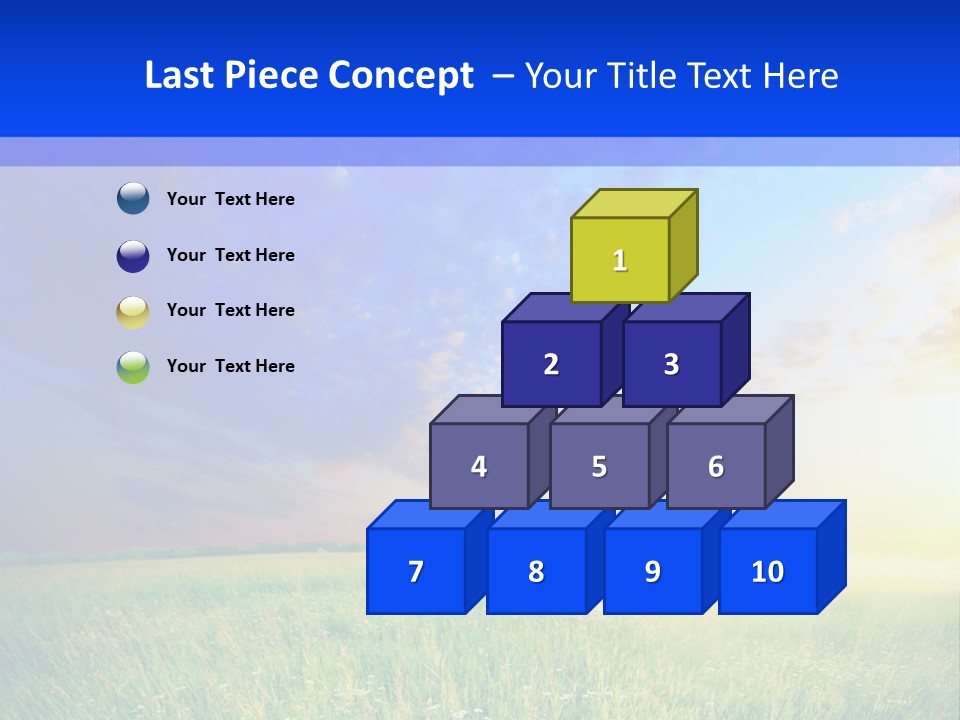 Sunlight Descriptive Backgrounds PowerPoint Template